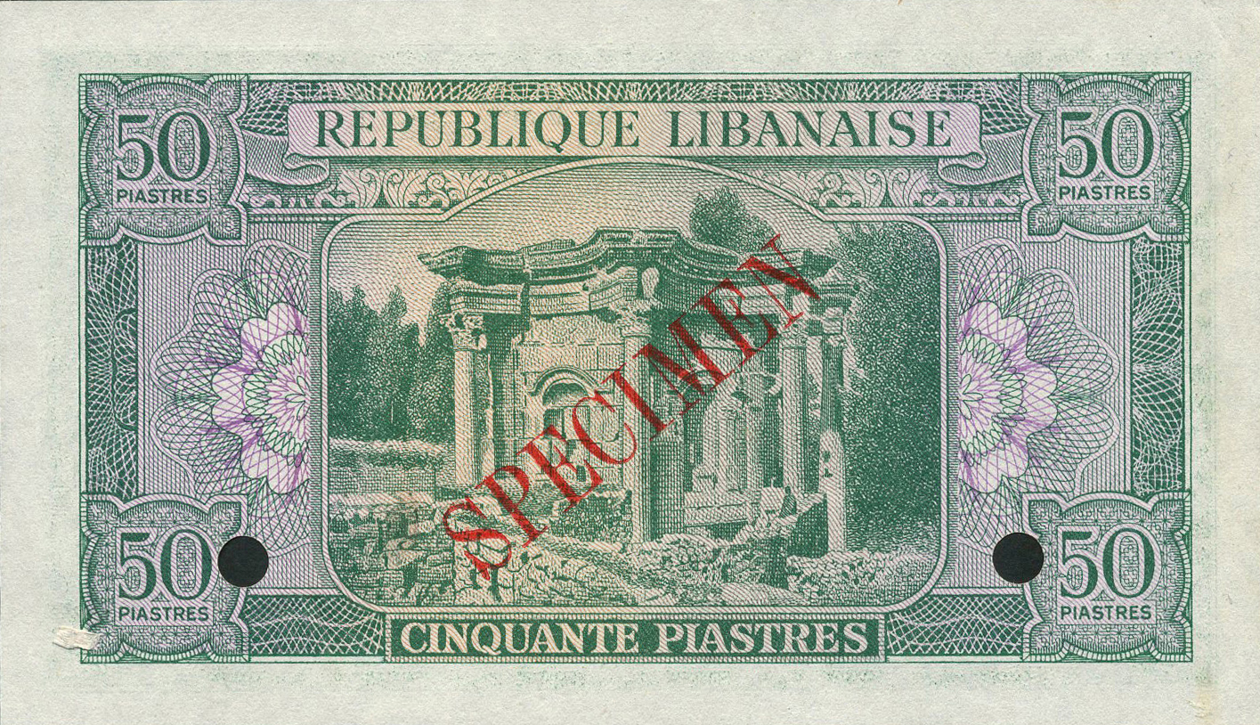  Diagonal red SPECIMEN ovpt front/back; no s/n 