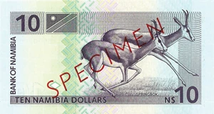 image for: Namibia 10 dollars