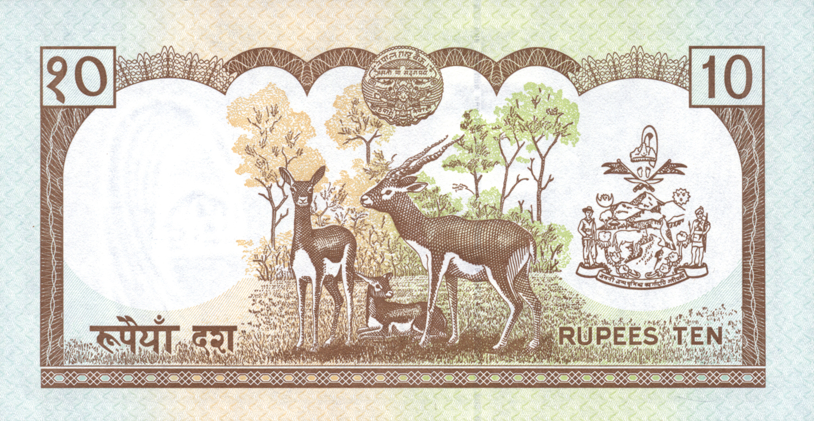  Printer: (François-Charles Oberthur Fiduciaire) Prefix घ/४८ - unknown and ङ/१-९ Intro: 00 01 1999 