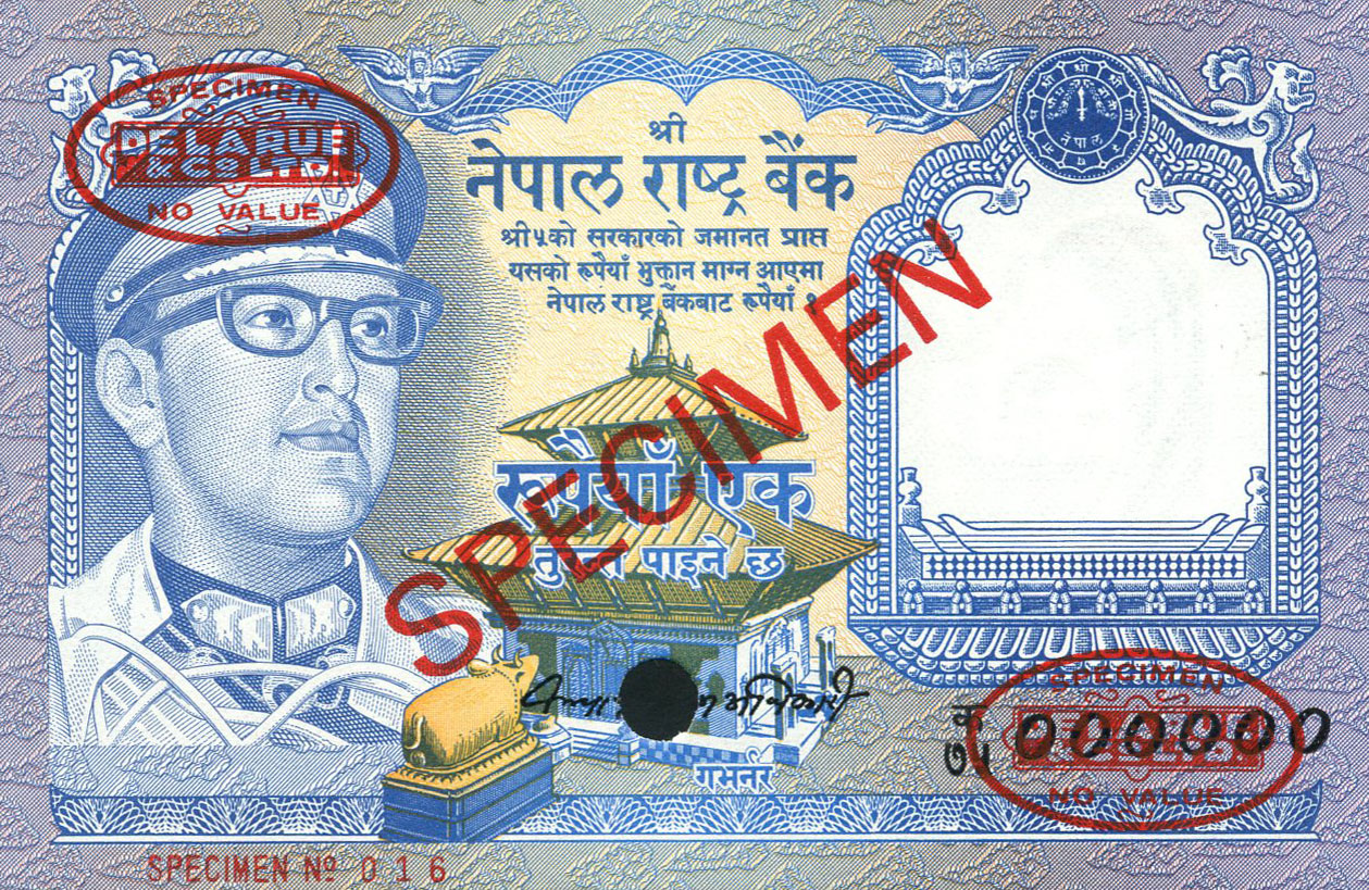  Diagonal red SPECIMEN and DLR oval ovpts; horizontal red SPECIMEN NO # ovpt lower left; all-zero s/n 