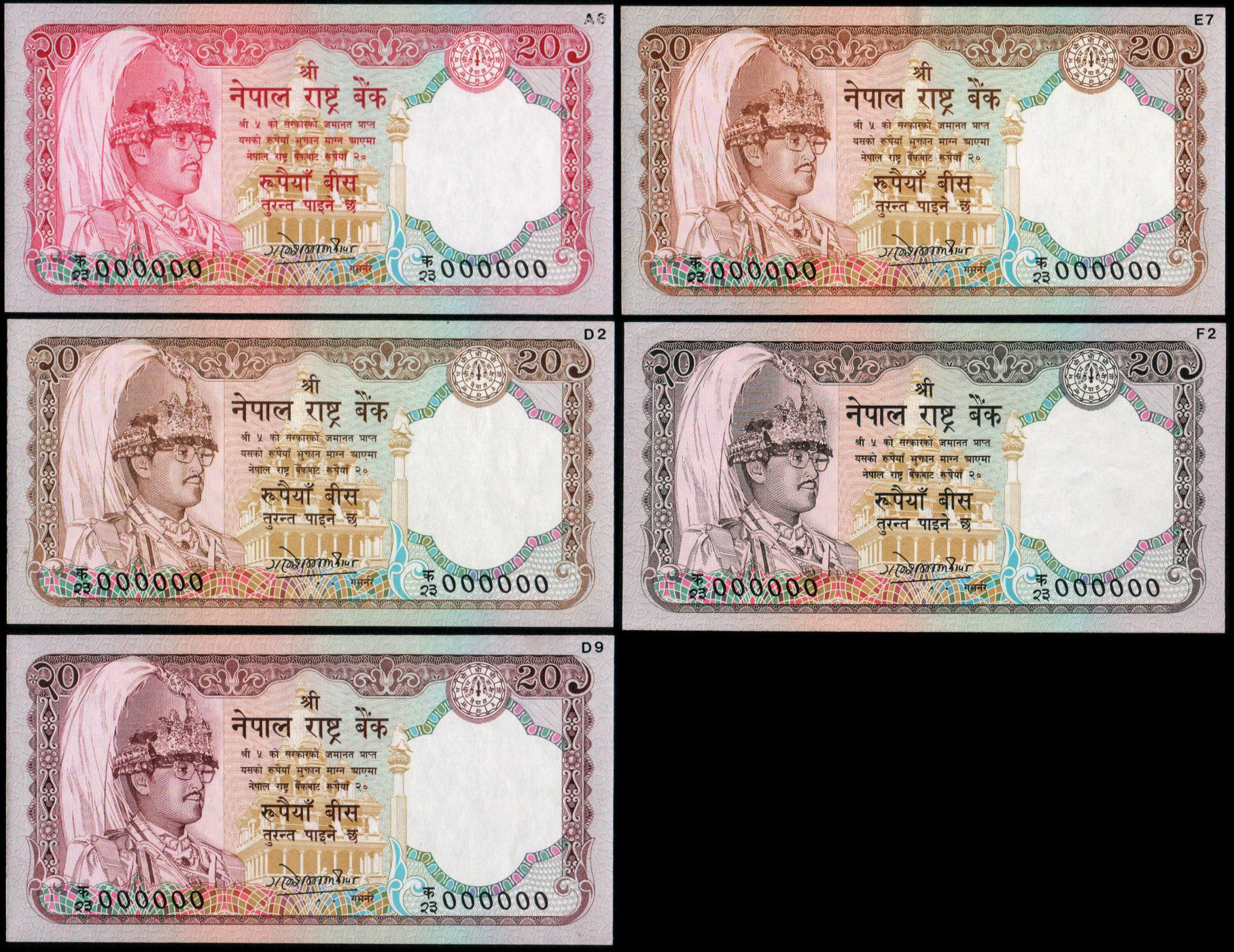  Various color combinations confirmed 