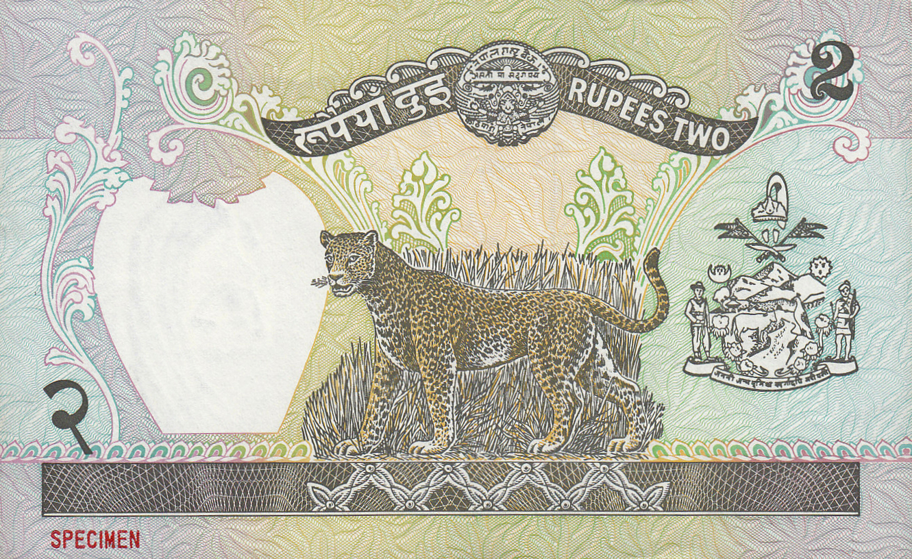  Horizontal red SPECIMEN ovpt lower left front/back; all-zero s/n 