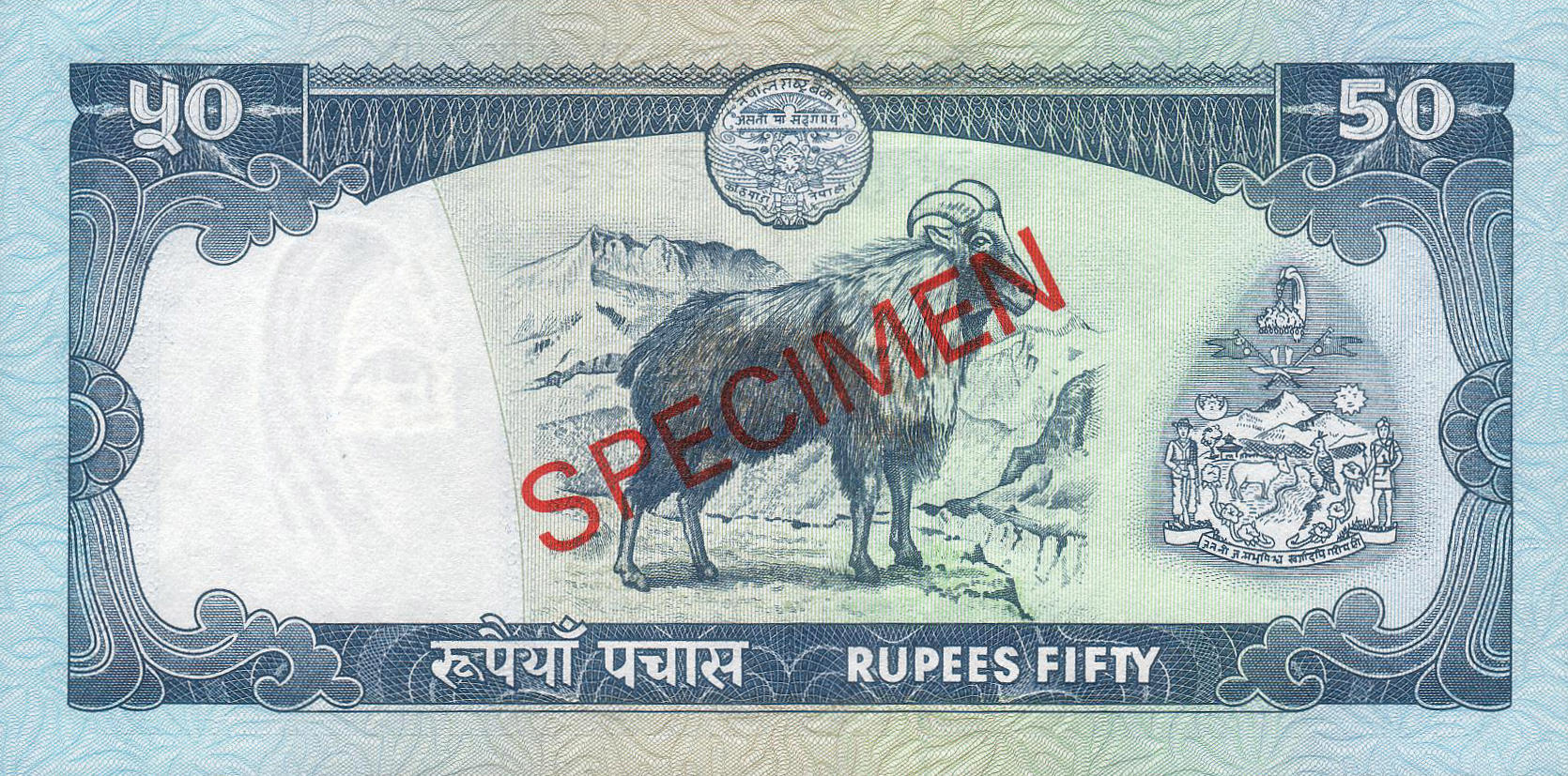  Diagonal red SPECIMEN ovpt front/back; all-zero s/n 