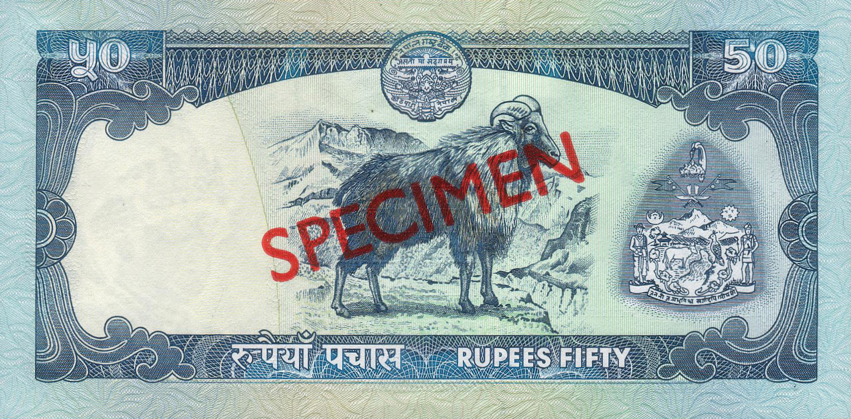  Diagonal red SPECIMEN ovpt front/back; all-zero s/n 