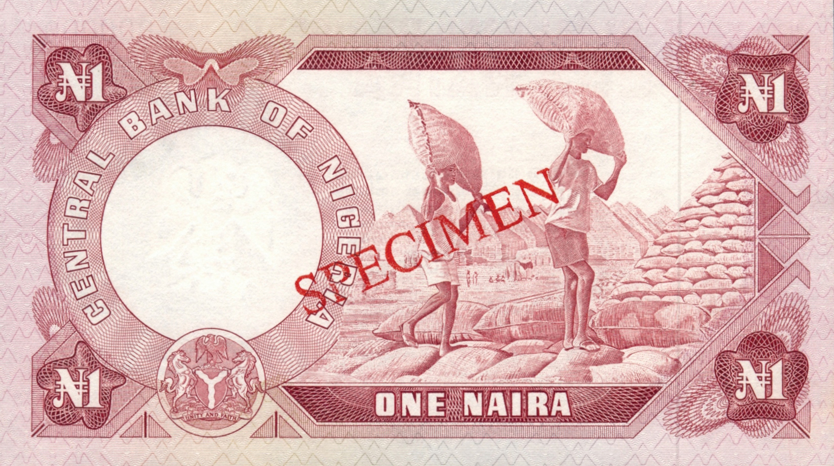  Diagonal red SPECIMEN ovpt back; all-zero s/n 