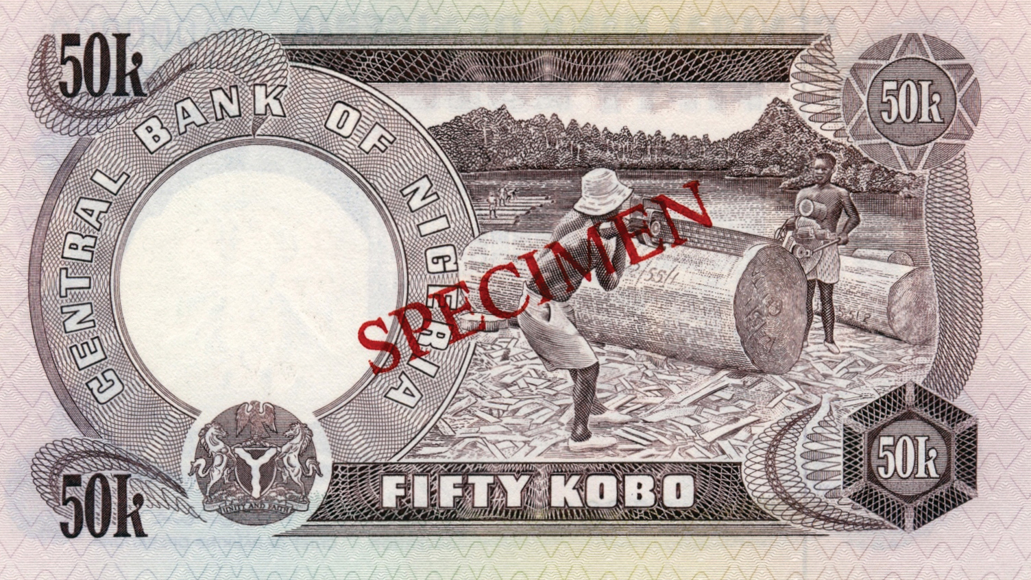  Diagonal red SPECIMEN ovpt back 