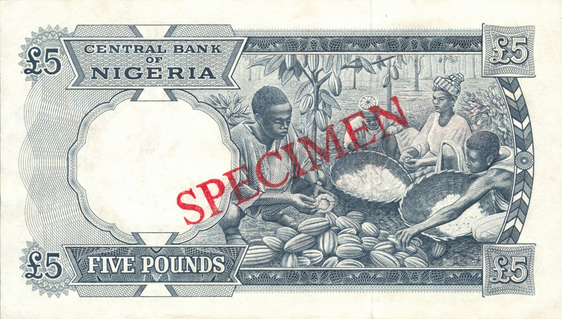  Diagonal red SPECIMEN ovpt back; normal s/n 