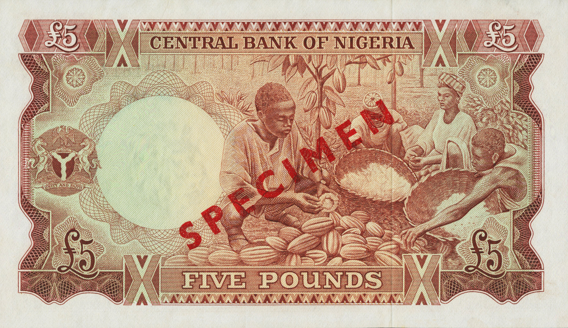  Diagonal red SPECIMEN ovpt back; normal s/n 