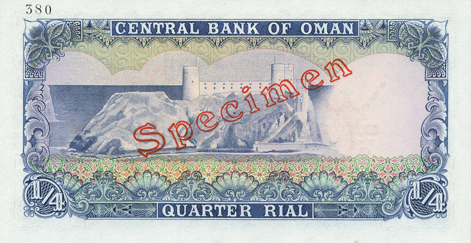  Diagonal red جذومن ovpt front; diagonal red hollow Specimen ovpt back; horizontal black # ovpt upper left back; all-zero s/n 