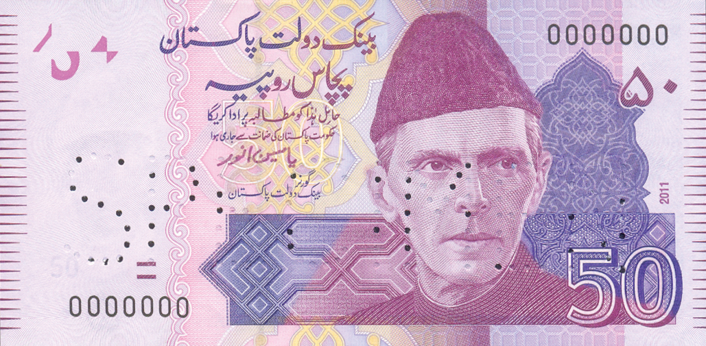  Horizontal SPECIMEN perf; all-zero s/n 