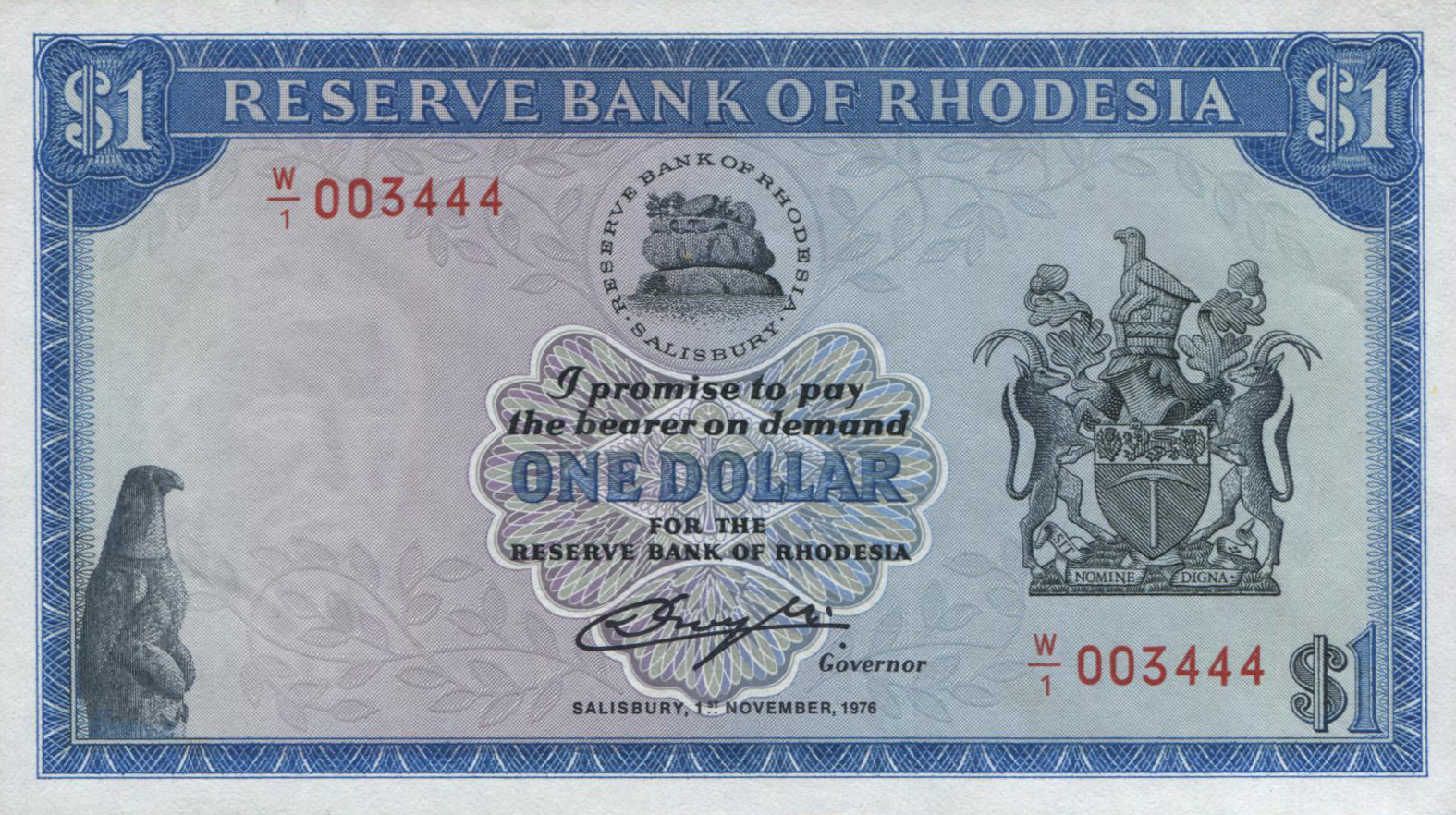 1.11.1976 Replacement: Prefix W/1 