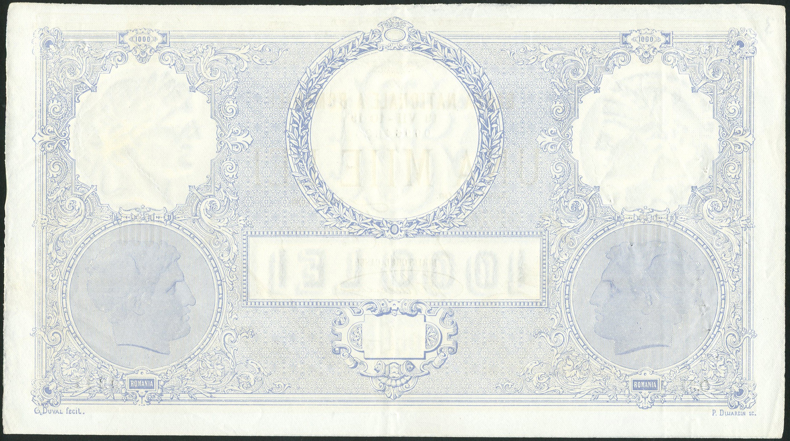  19 VII - 10 19 (10 07 1919) Sig Bibicescu/Clinceanu/Capitanovici Series 38, 39 