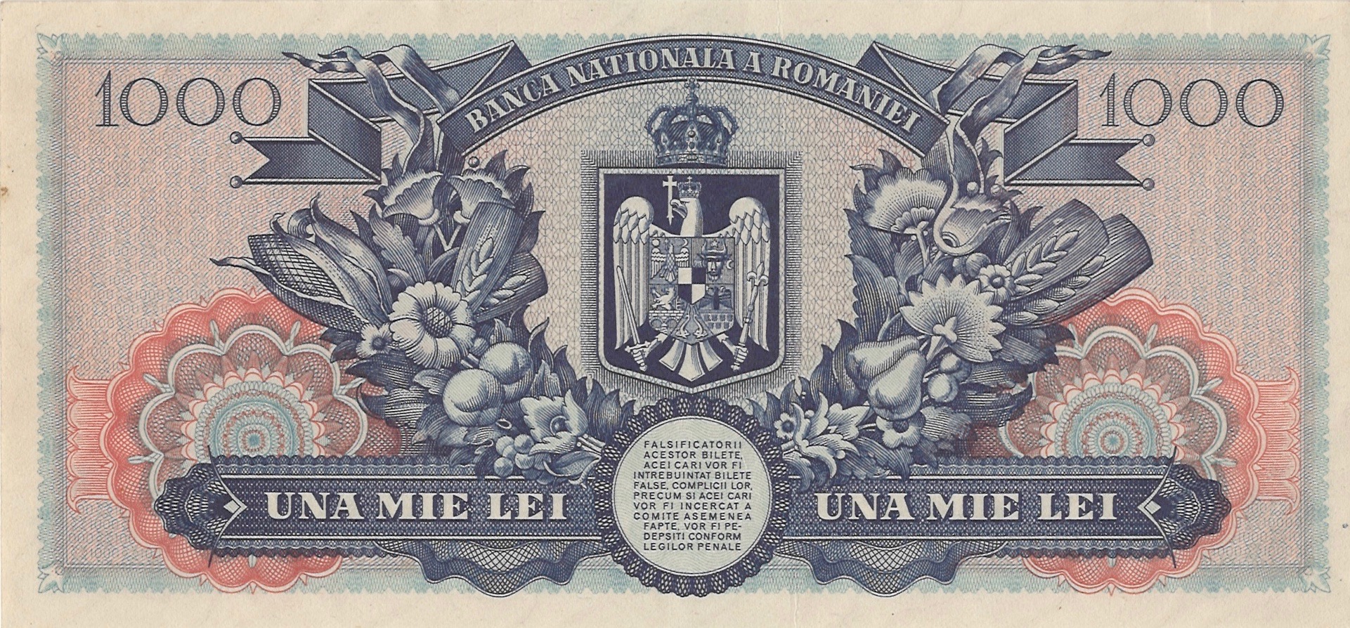  5 DECEMVRIE 1947 Sig Vijoli/A Florescu Series 0851 - 1113 