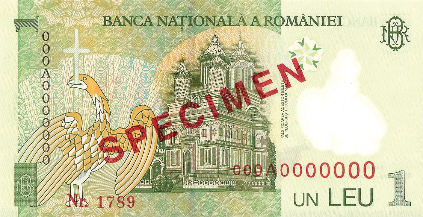  Diagonal red SPECIMEN ovpt front/back; horizontal red Nr # ovpt lower left back; all-zero s/n 