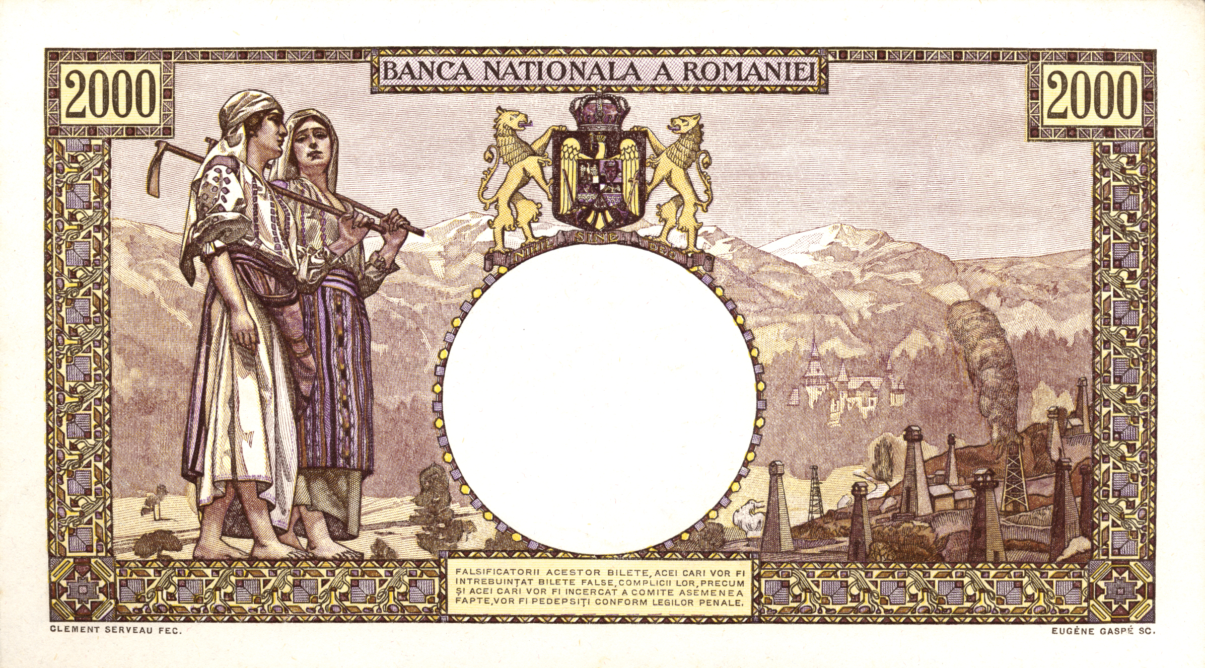  Wmk: Head of Trajan Series 2986 - 3155 