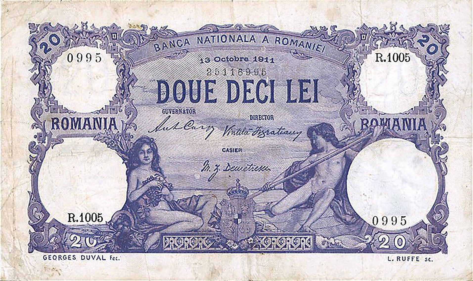  13 Octobre 1911 Series 1005 