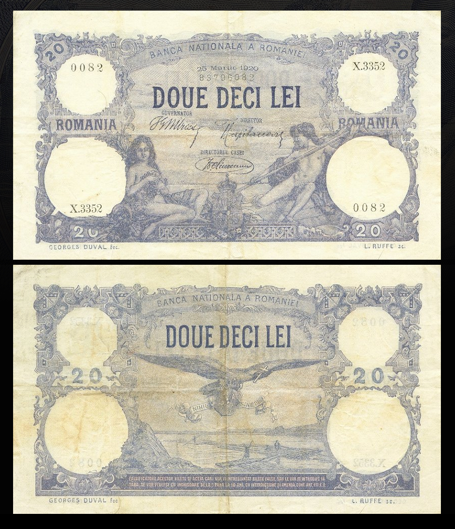  25 Martie 1920 Series 1898 - 3352 