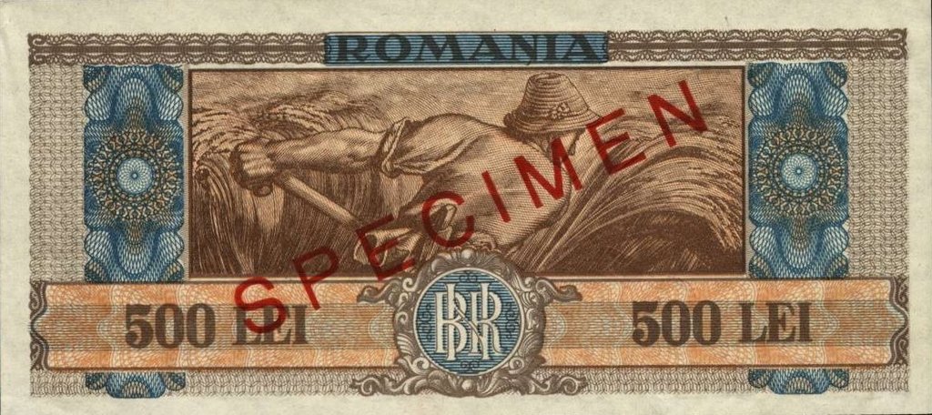  Diagonal red SPECIMEN ovpt front/back; no s/n 