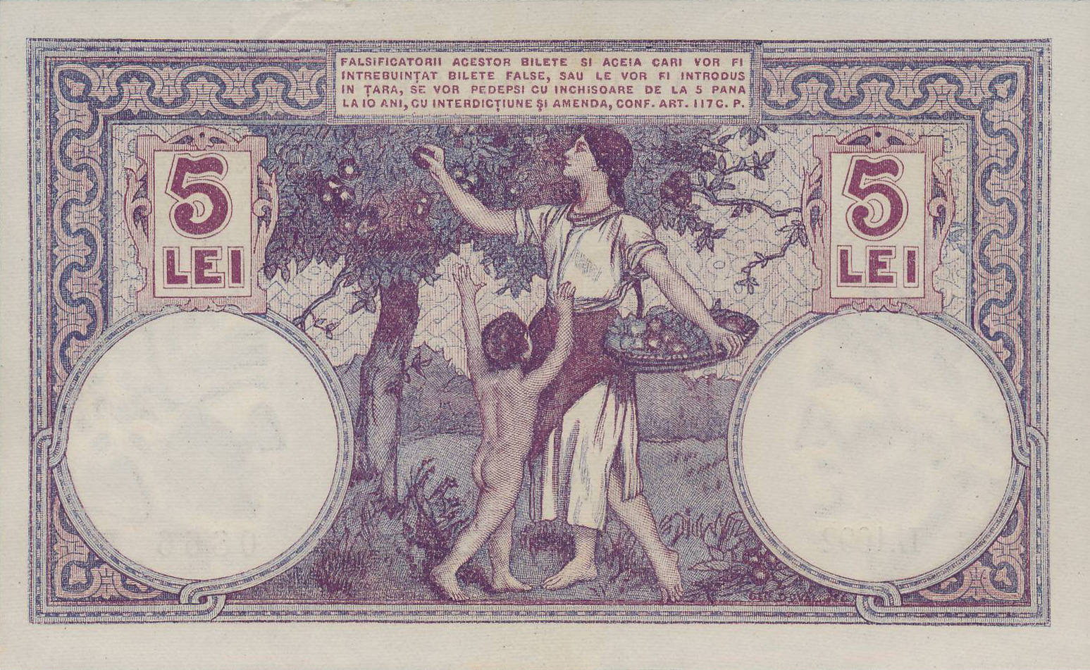  21 August 1917 Sig Bibicescu/Clinceanu/Capitanovici Series 0501 - 1298 