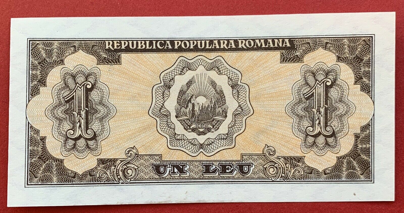  Blue series and s/n Printer: (National Bank of Romania) Series g1 - f111 