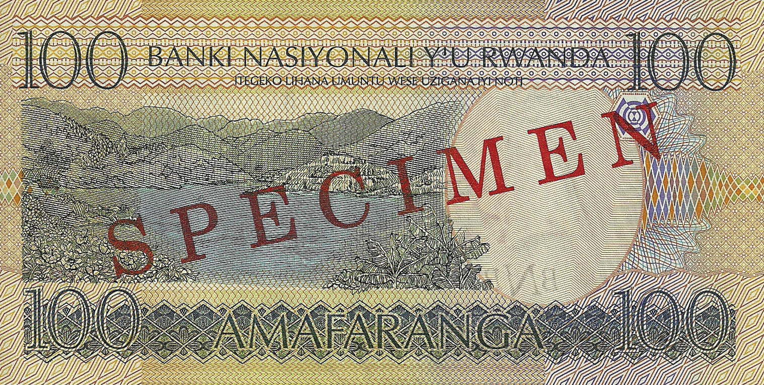  Diagonal red SPECIMEN ovpt front/back; horizontal red # ovpt lower center; all-zero s/n 