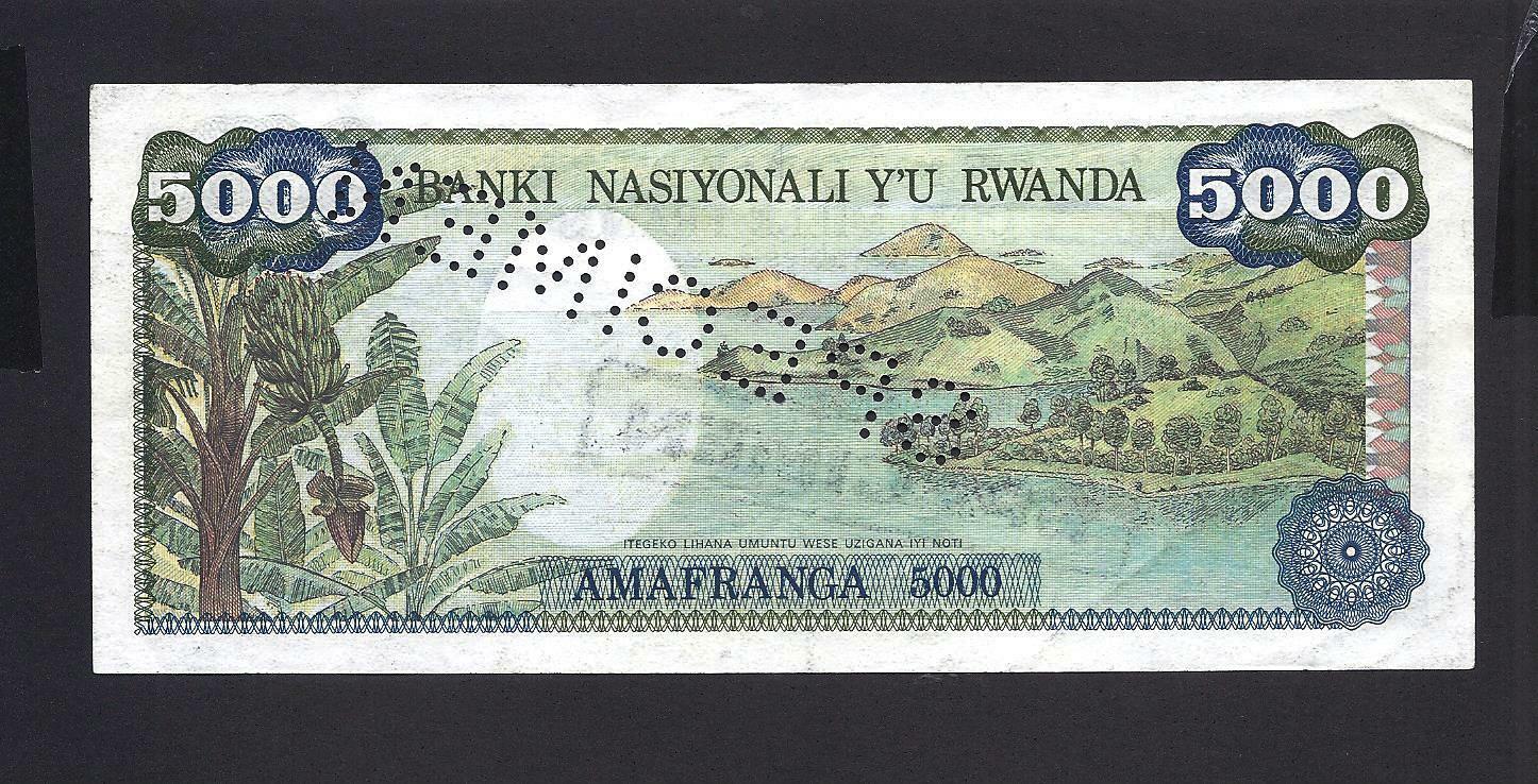  Diagonal black boxed SPECIMEN handstamp front; diagonal SPECIMEN perf; all-zero s/n 