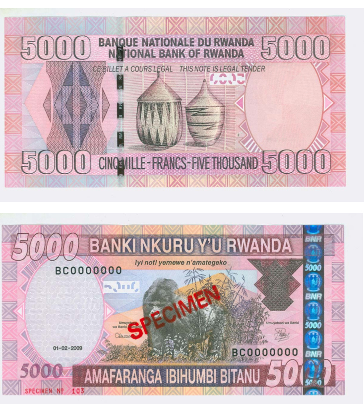  Diagonal red SPECIMEN ovpt front; horizontal red SPECIMEN NO # ovpt lower left; all-zero s/n 