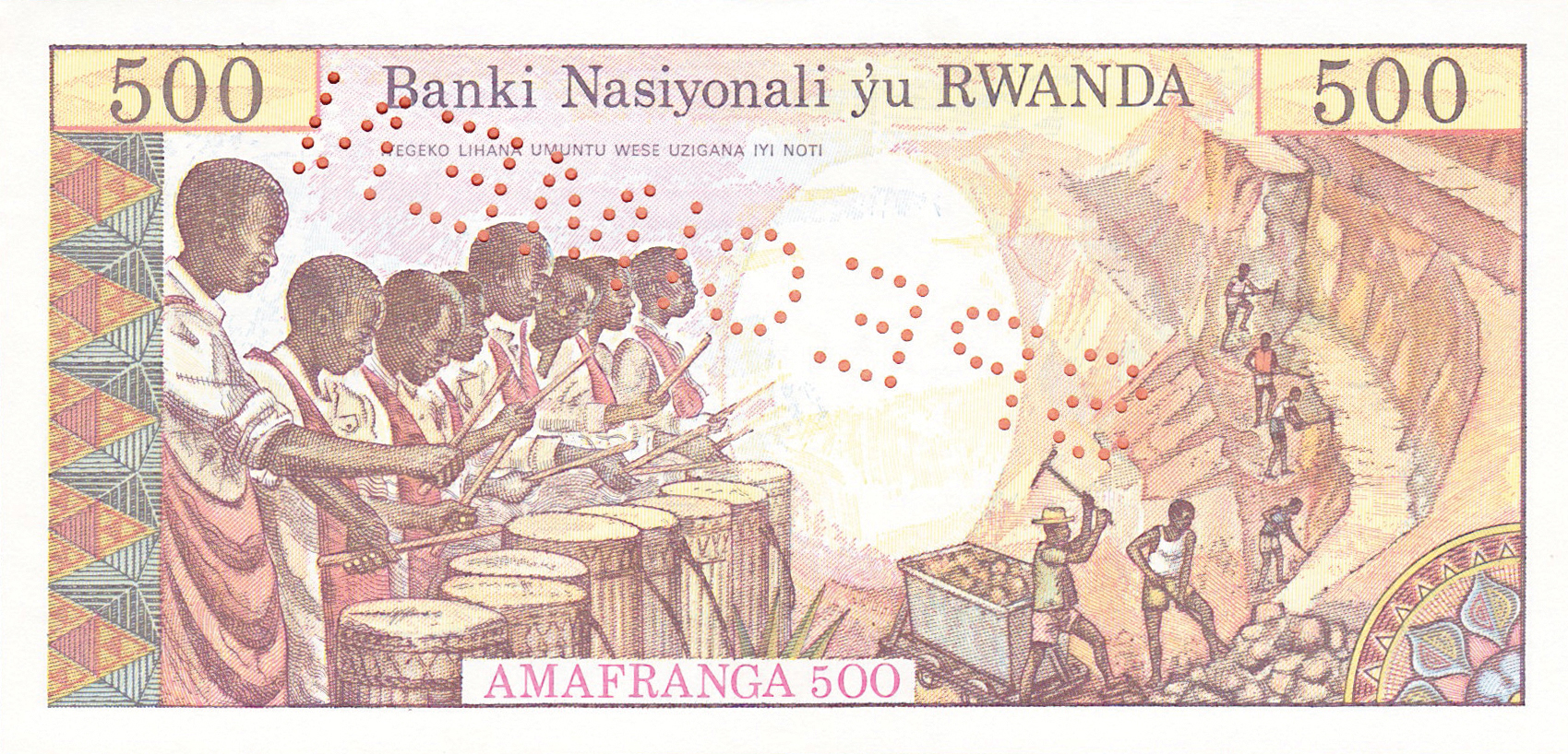  Diagonal SPECIMEN perf; all-zero s/n 