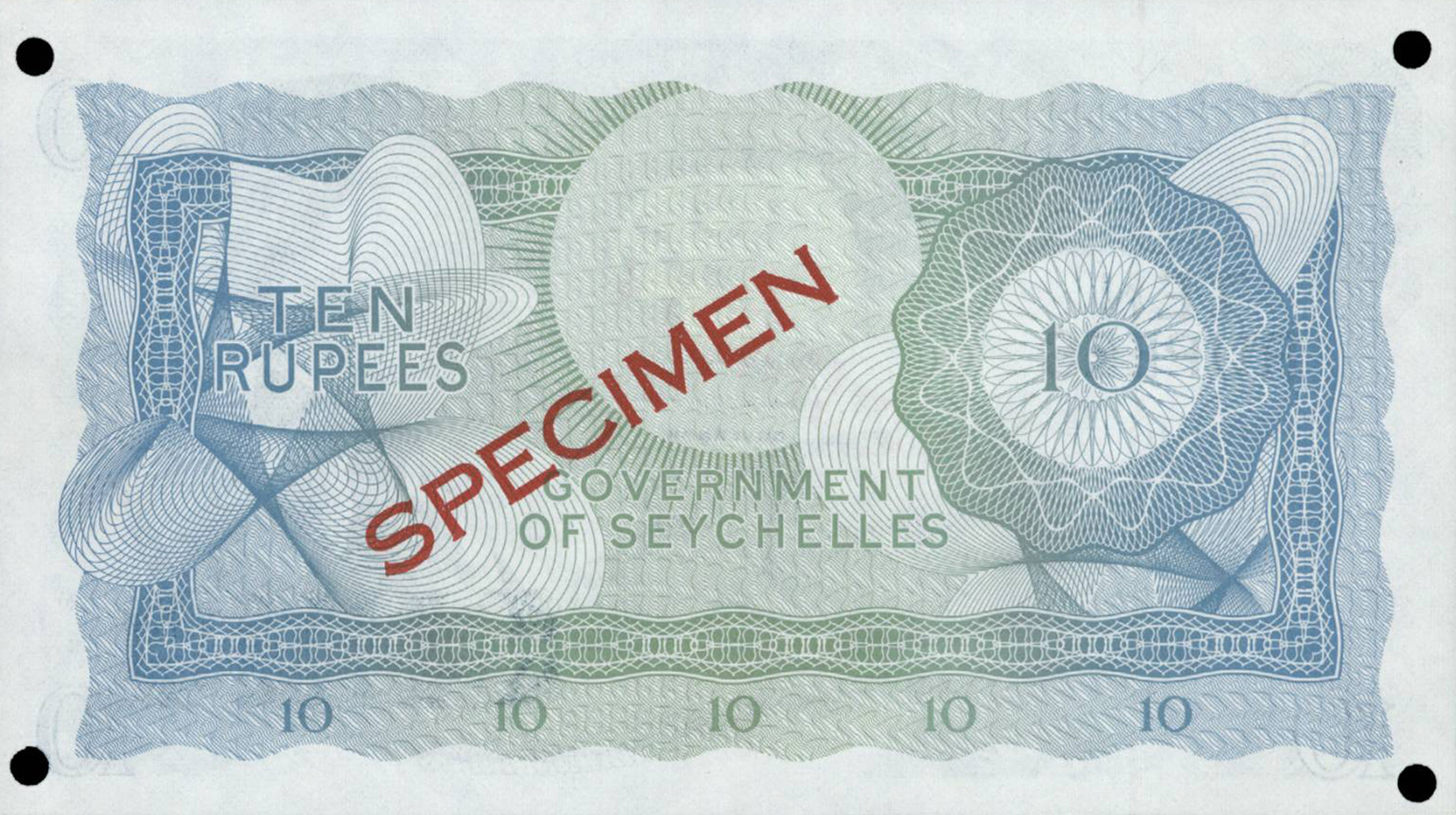  Diagonal SPECIMEN ovpt front/back; all-zero s/n 