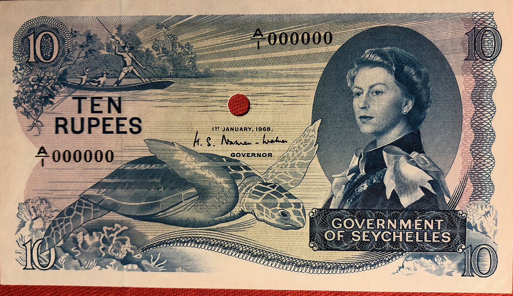  No ovpt; no perf; all-zero s/n 