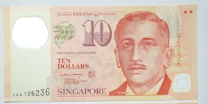image for: Singapore 10 dollars
