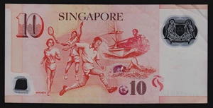 image for: Singapore 10 dollars