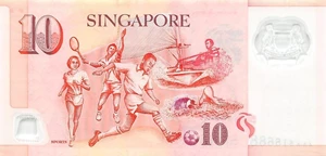 image for: Singapore 10 dollars