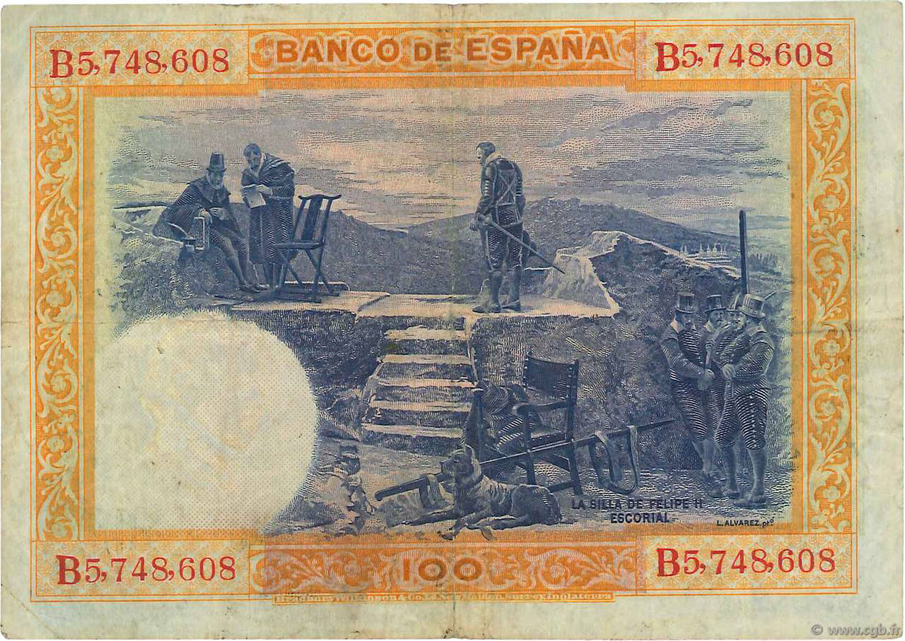  1o de Julio de 1925 Sig 24: Vergara/Castaño/Burgos Kingdom isssues Prefix none, A - C, D 0000001 - 2000000 Intro: 00 06 1927 