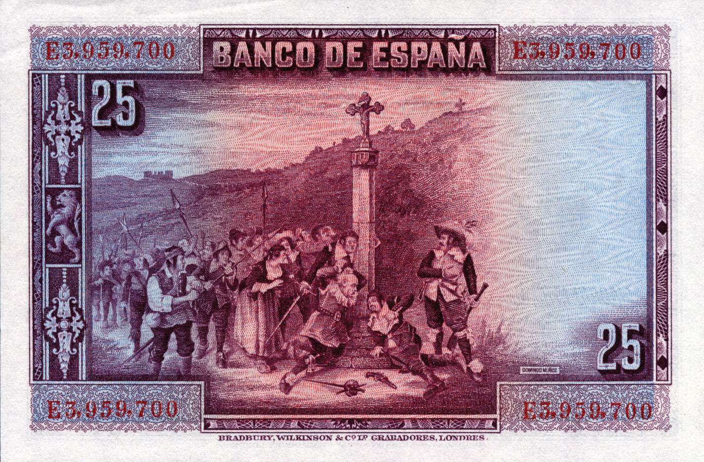  Second Republic issues Prefix A 7780001 - E 