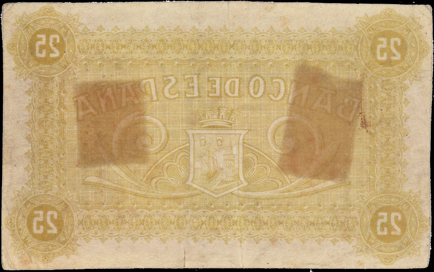  Separate uniface front/back; no s/n 