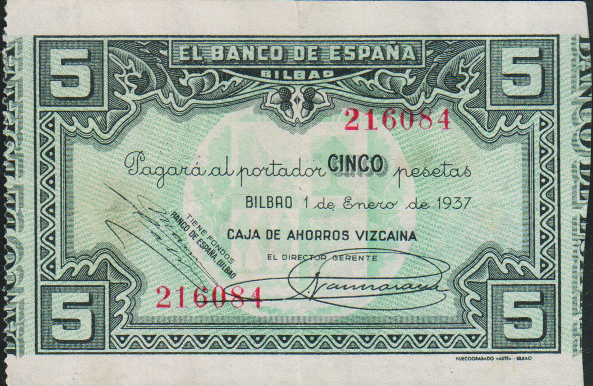  Caja de Ahorros Vizcaina 