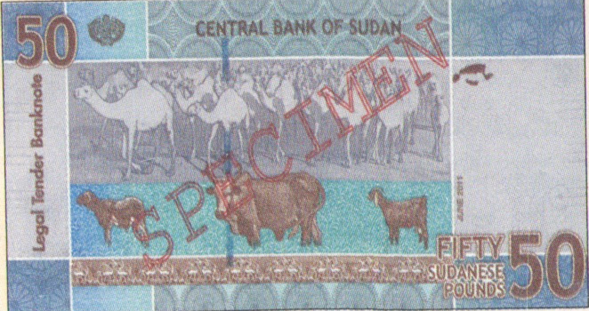  Diagonal red hollow SPECIMEN ovpt front/back; horizontal red SPECIMEN No # ovpt lower left front; all-zero s/n 