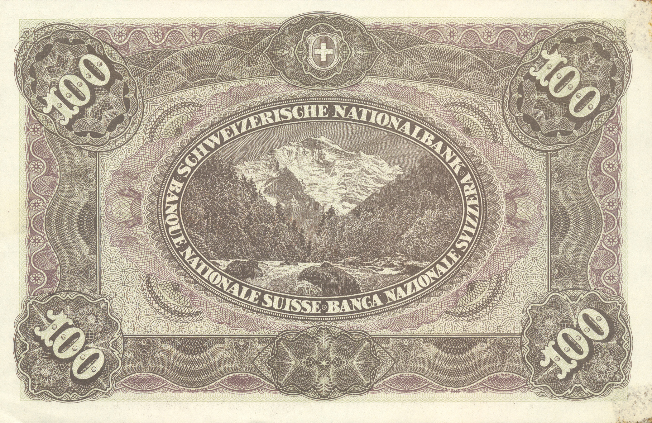  Green underprint; diagonal red Specimen ovpt front; no sig ; no s/n 