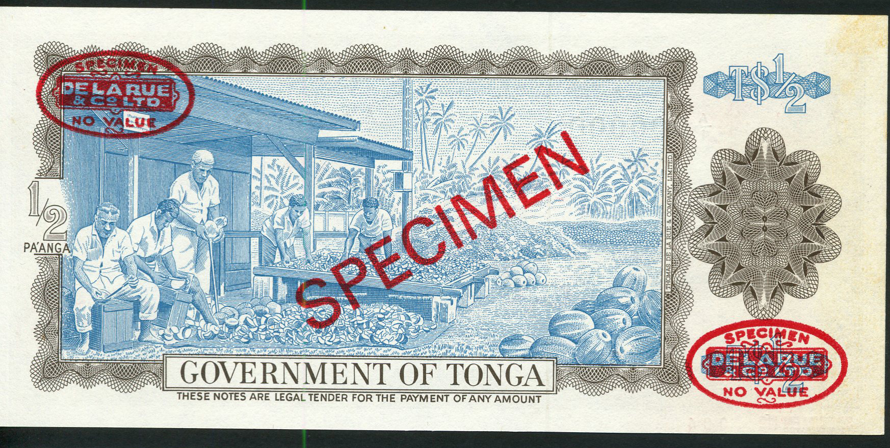  1/2 pa’anga (B113s2)