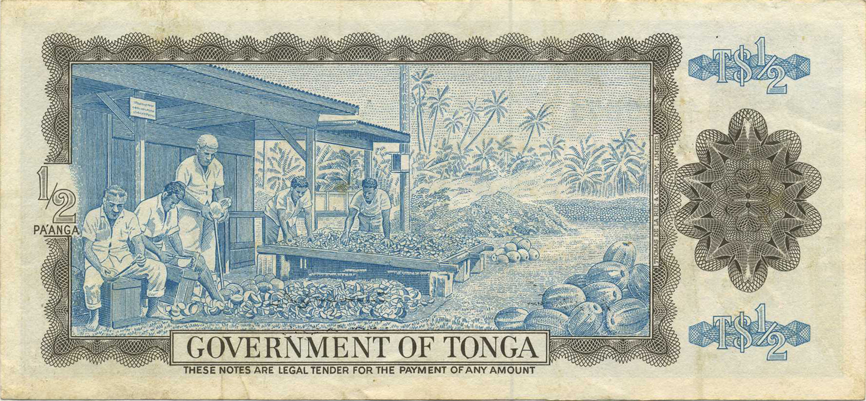  1/2 pa’anga (B113b)