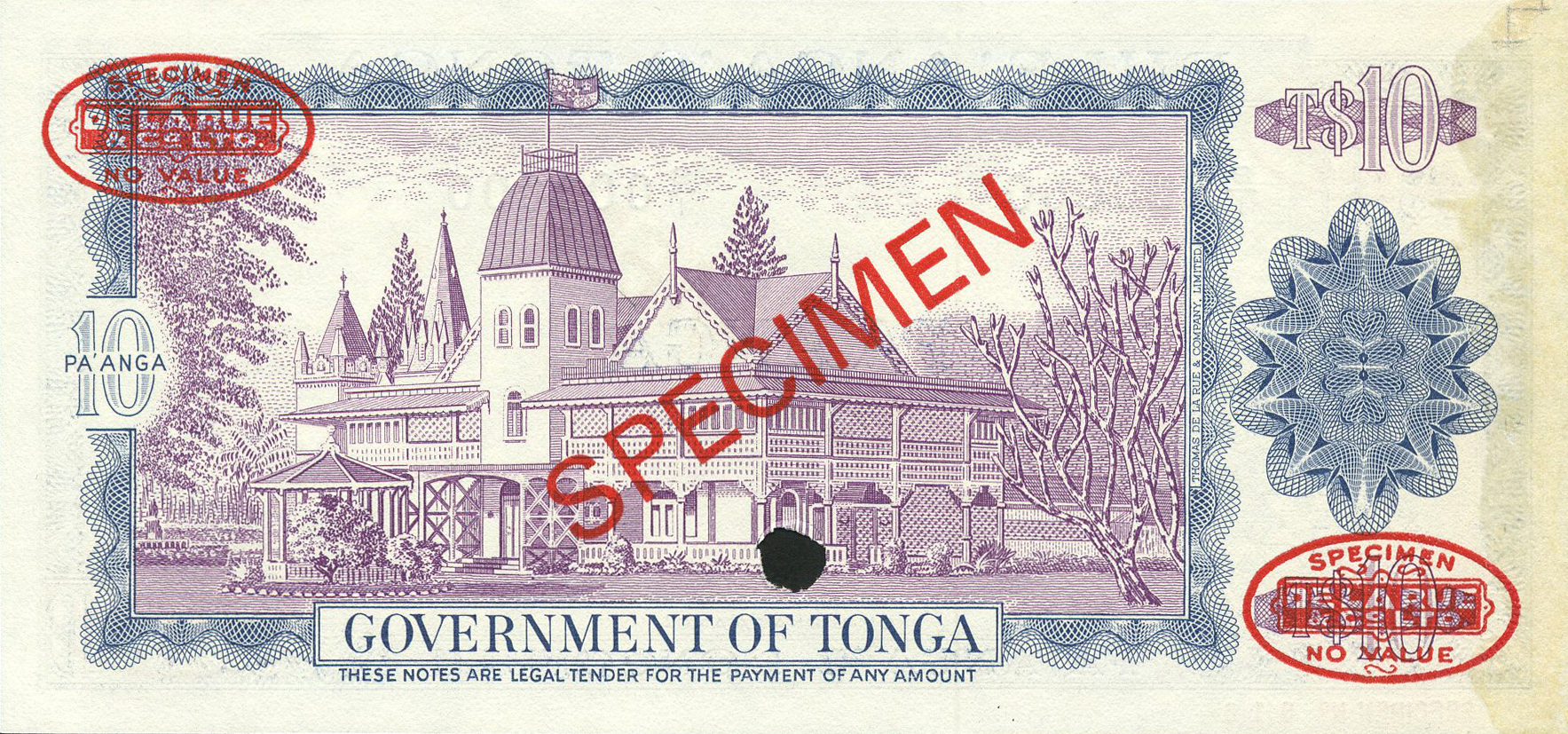  10 pa’anga (B122s1)