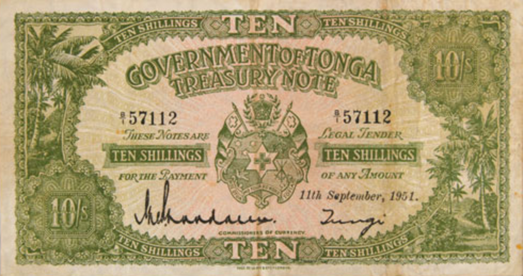  10 shillings (B110j)