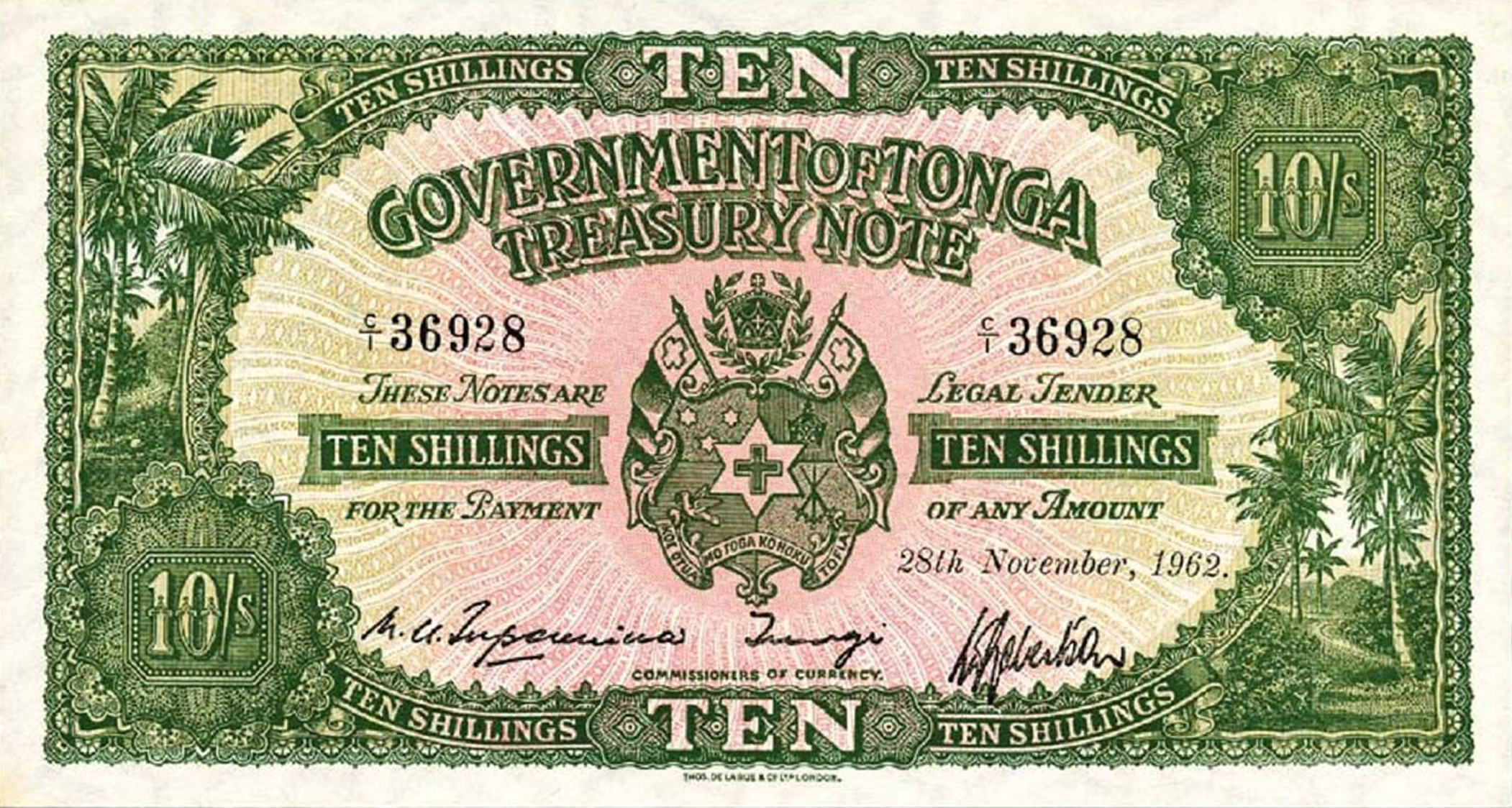  10 shillings (B110q)