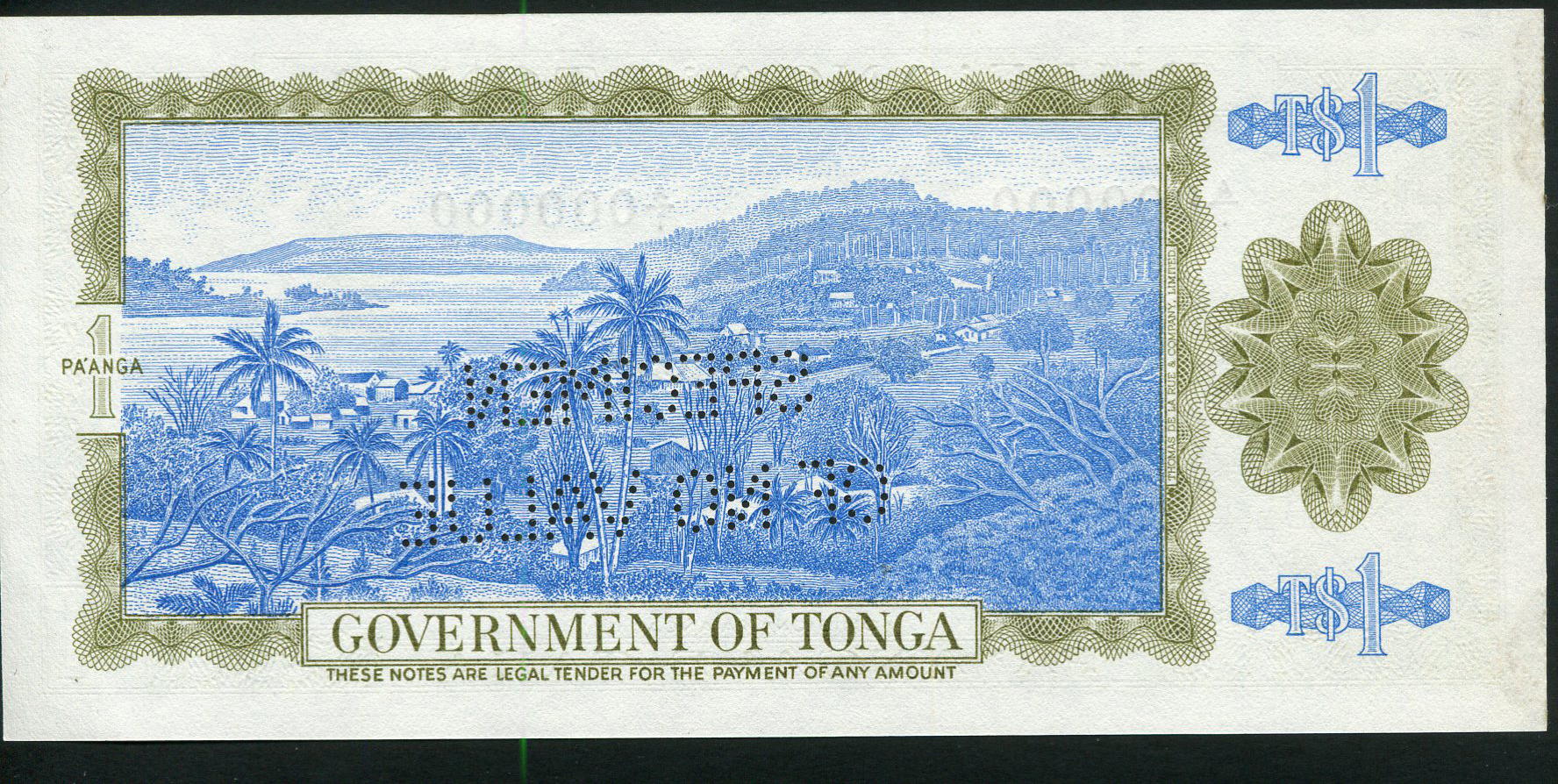  1 pa’anga (B114s1)