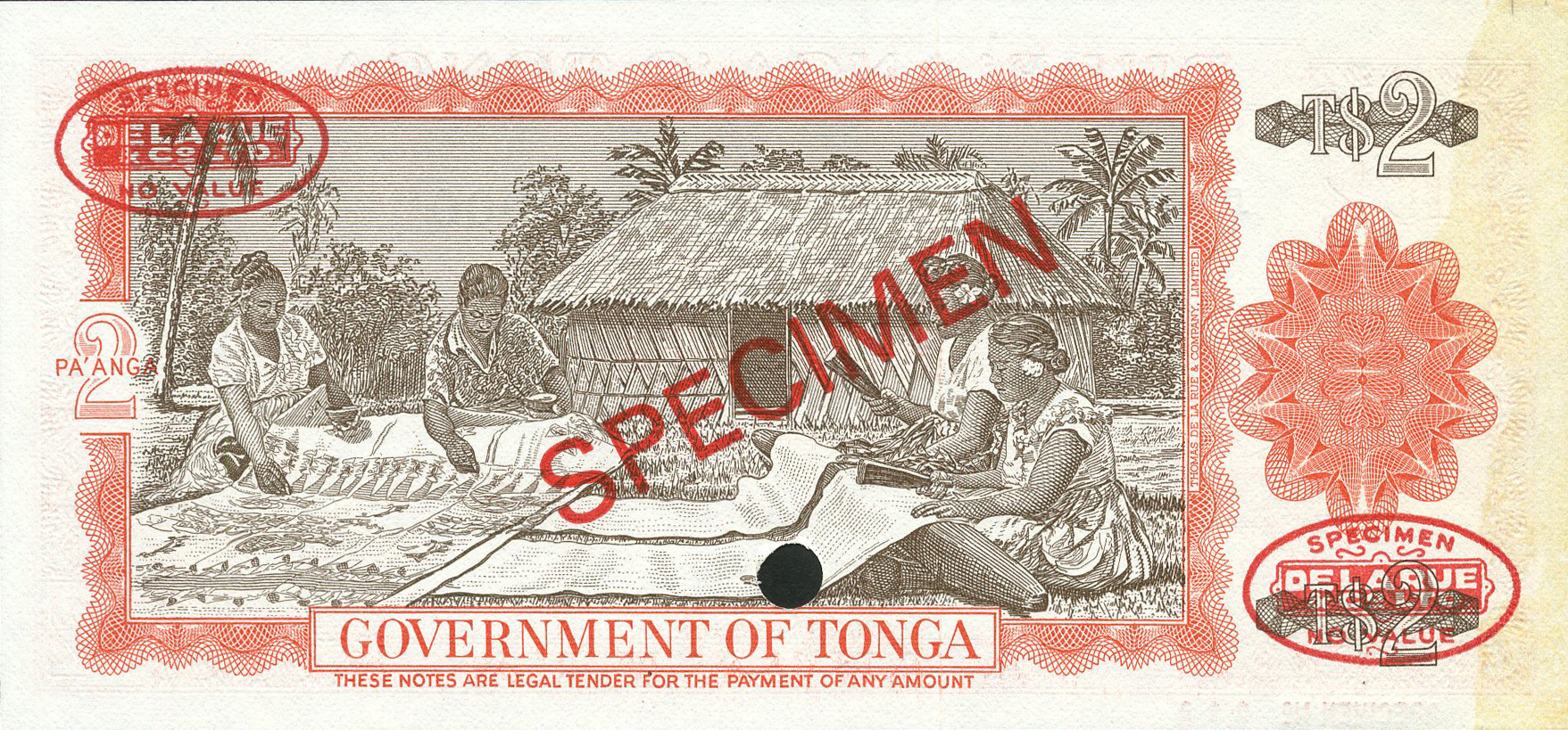  2 pa’anga (B120s1)