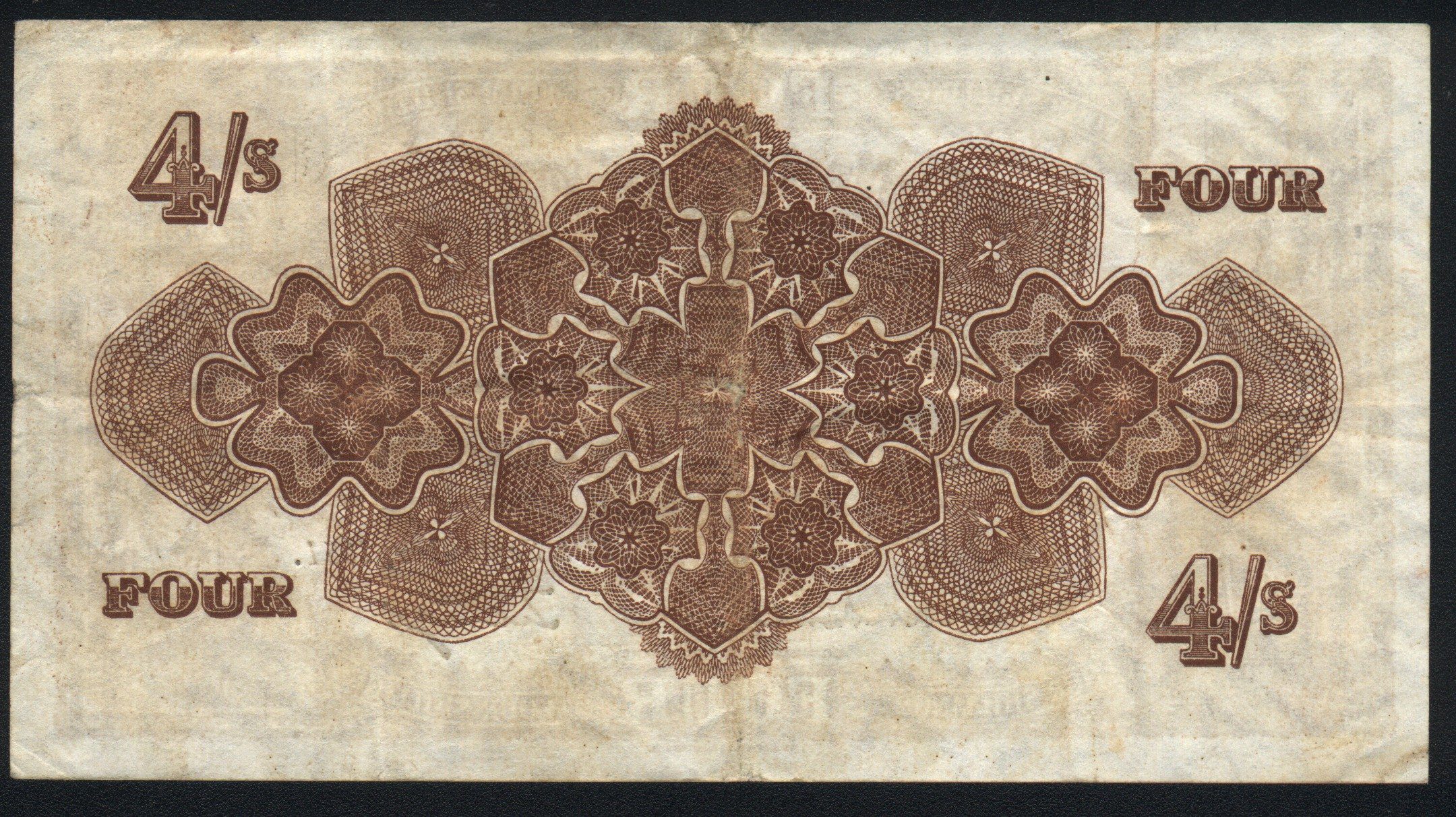 4 shillings (B109x)