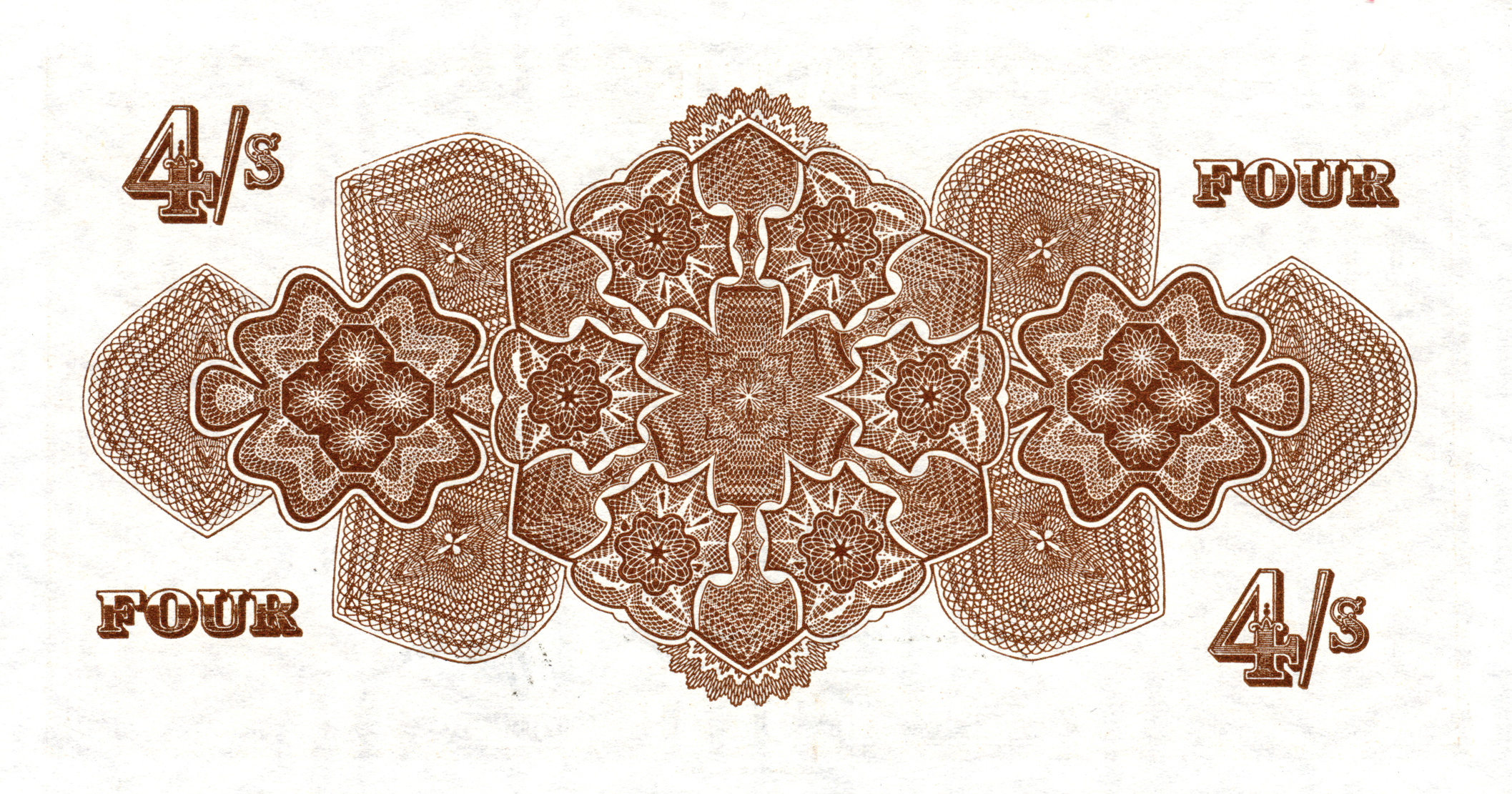  4 shillings (B109ay)