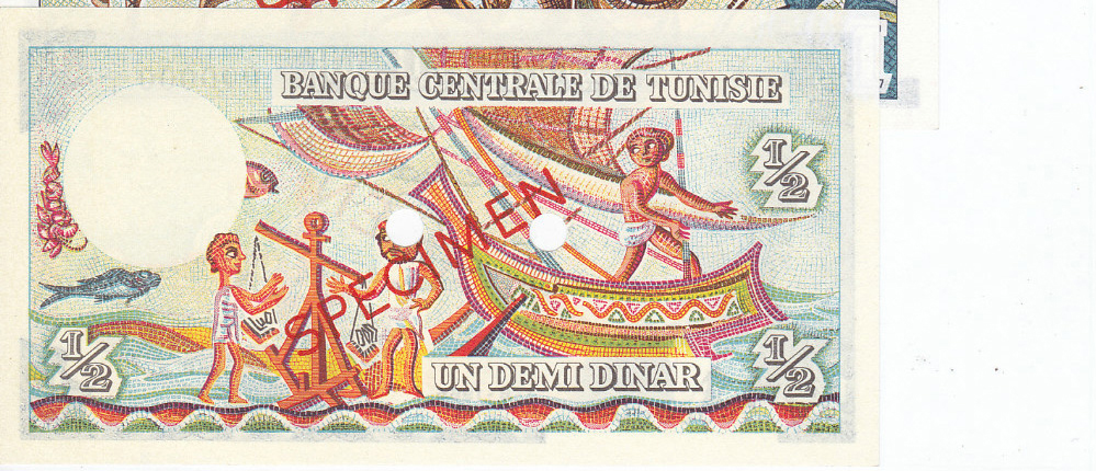  Diagonal red SPECIMEN ovpt front/back; all-zero s/n 