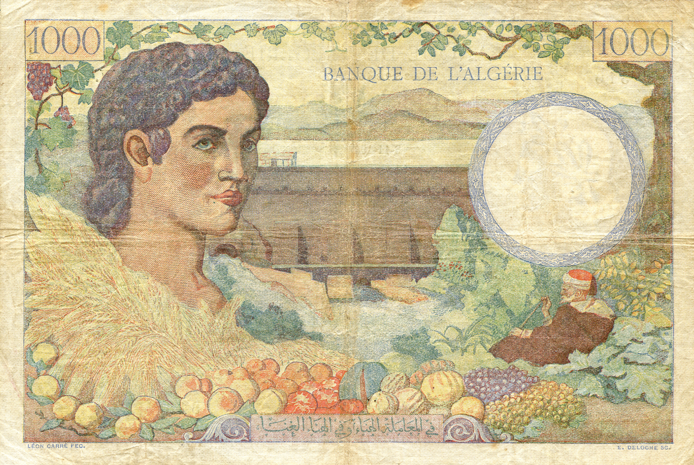  03 11 1942 Date without letters Wmk: European woman’s head in profile Series 953 - 1049 